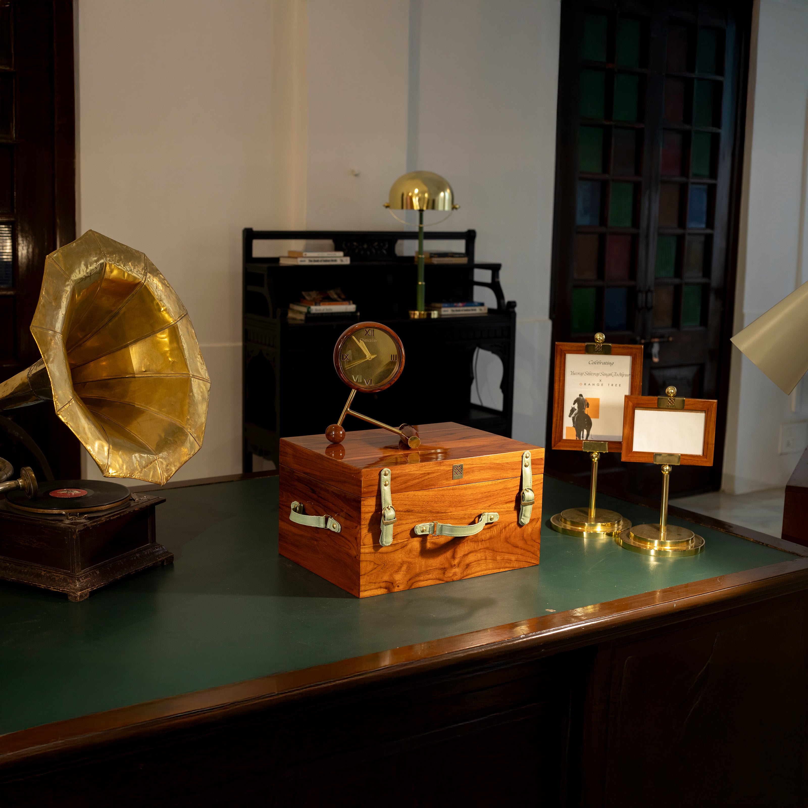The Sentinel Table Clock