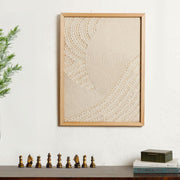 Hester Embroidered Rectangle Wall Art