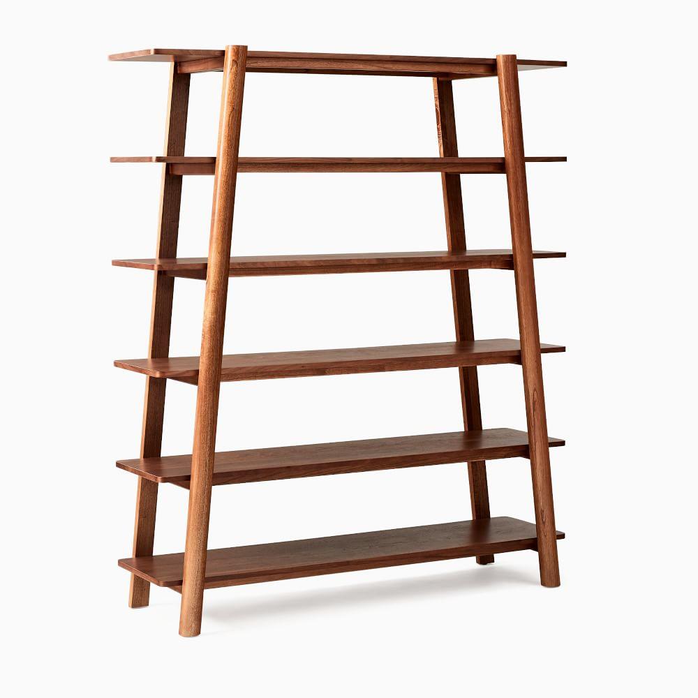 Bella Bookshelf With Four pillar | Mango Wood