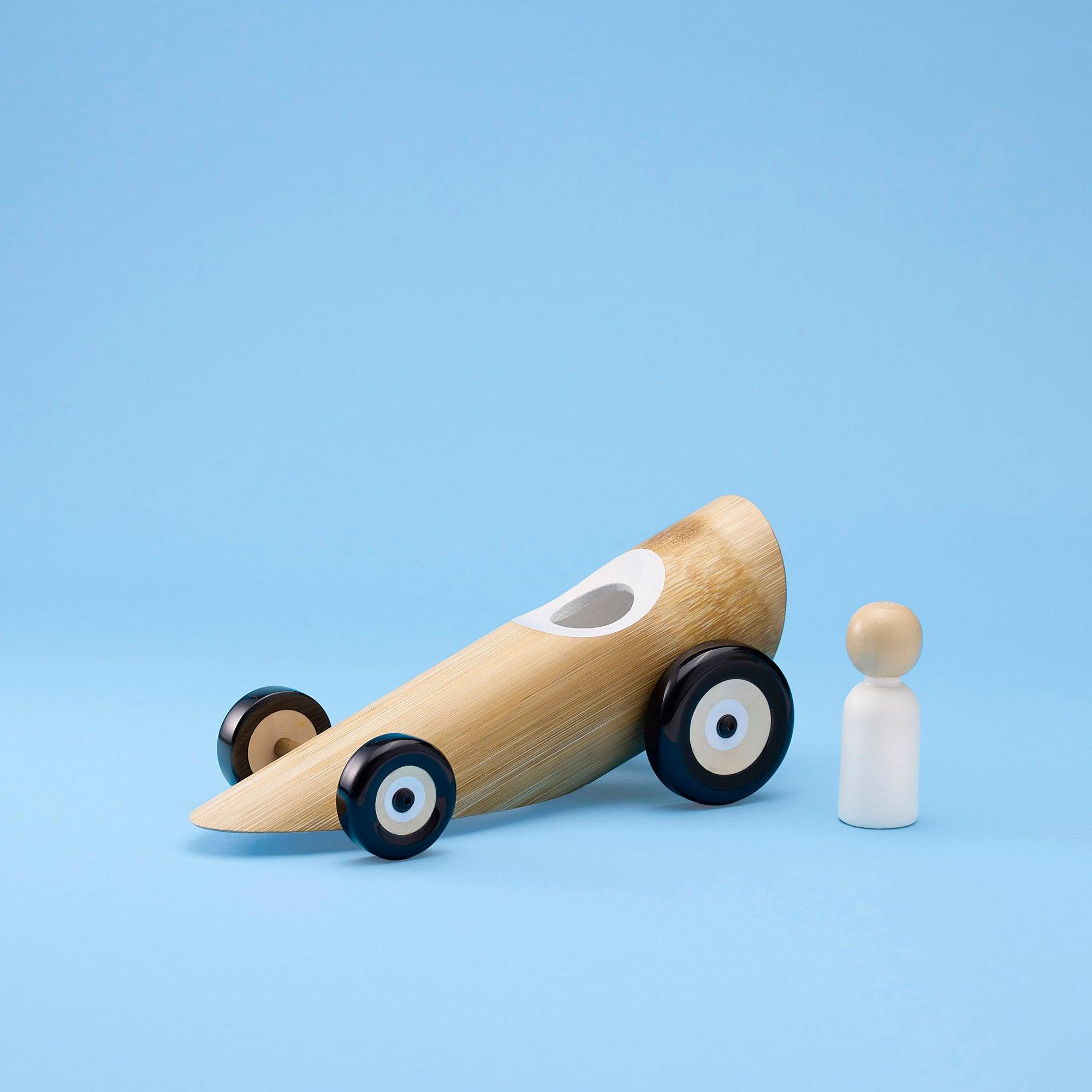 Toboo Dragster | Bamboo, Brass and Soft-Wood