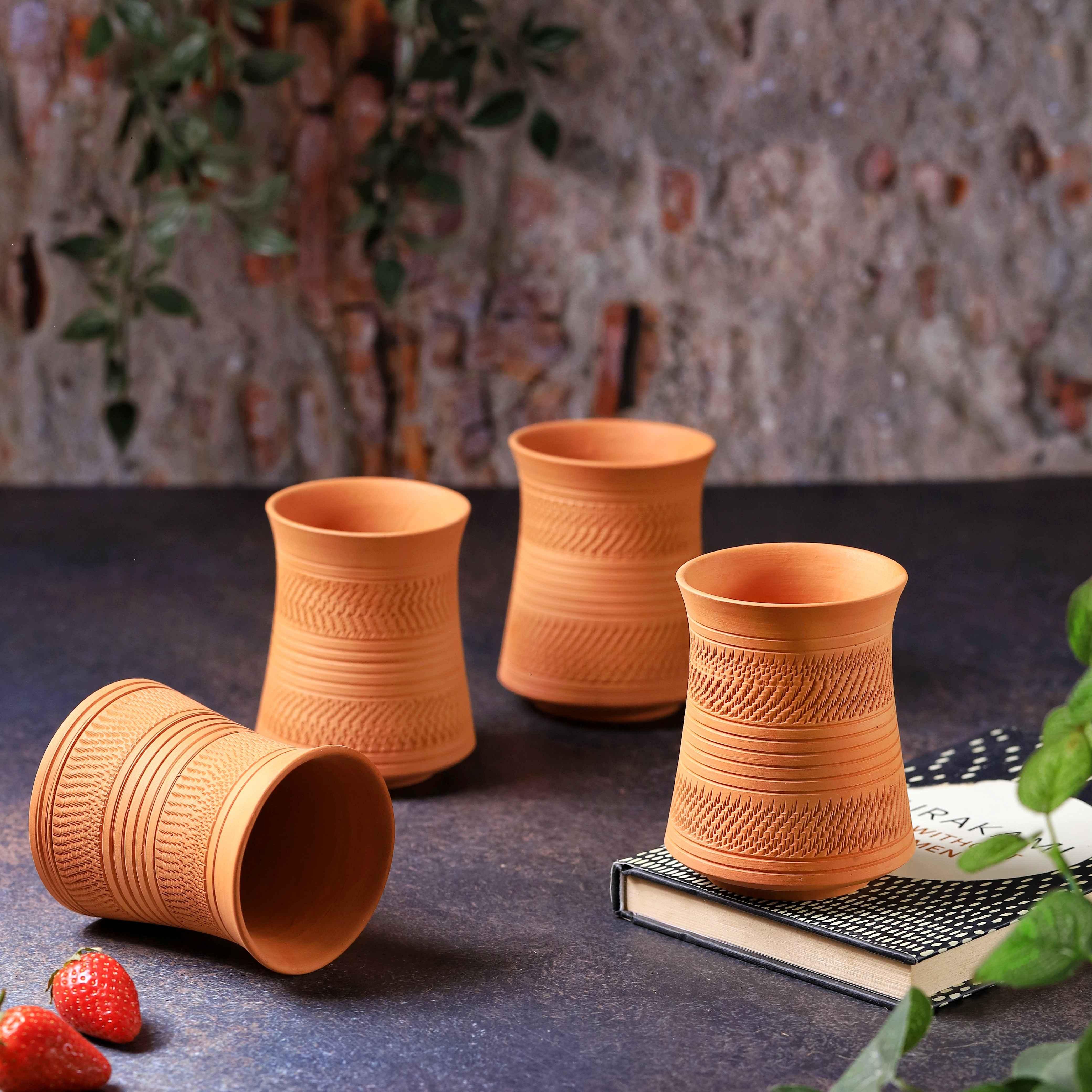 Terracotta Modern Jumbo Glass