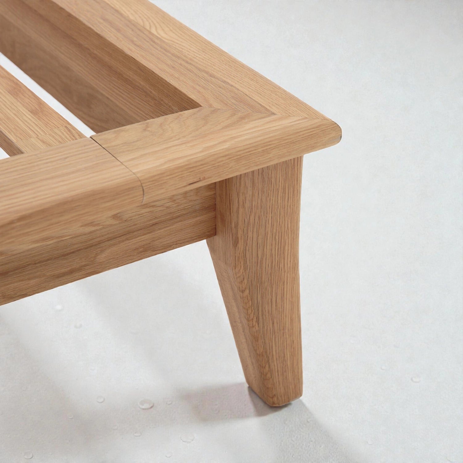 Casdor Solid Ash Wood King Size Bed