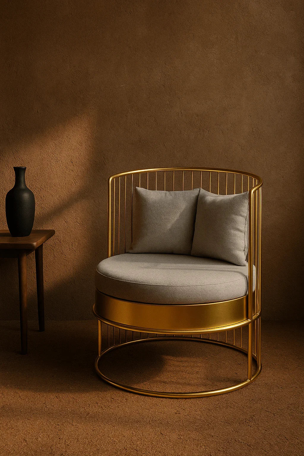 Lazuli Lounge Chair | Designer Accent Chair | Luxurious Chair for Living Room