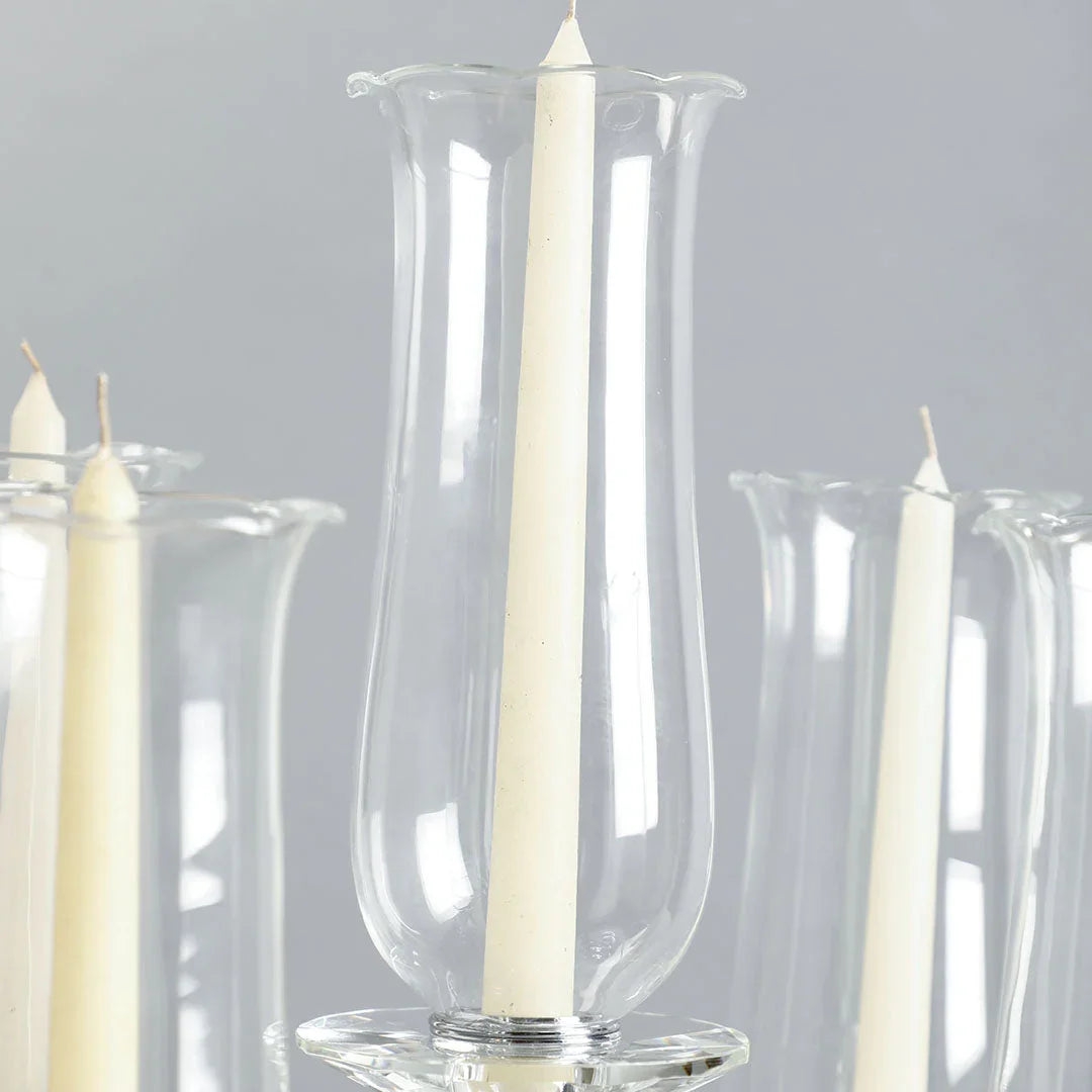 Toran 5-Arms Crystal Candelabra