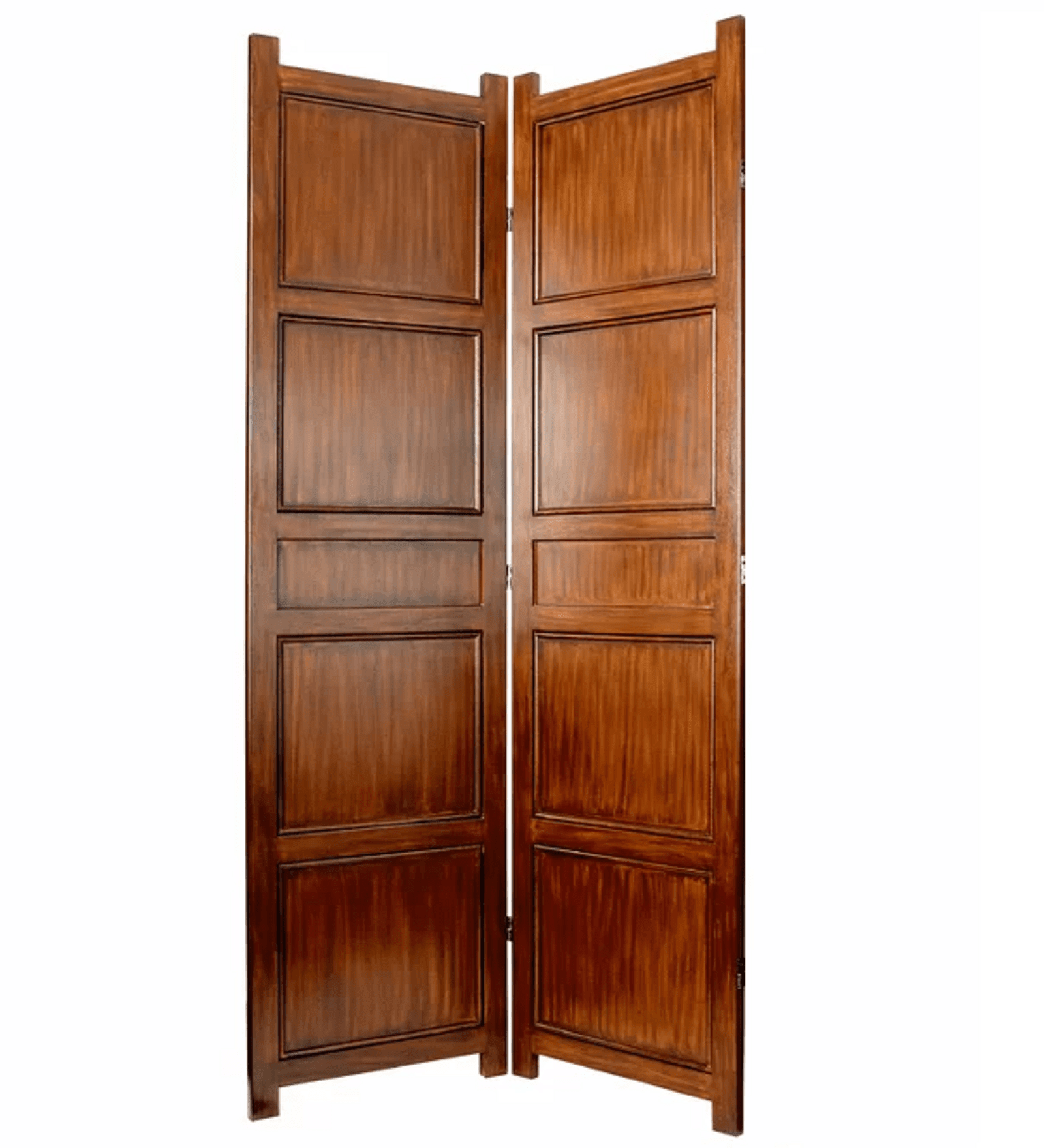 Folding Room Partition with Mango Wood & MDF Jali