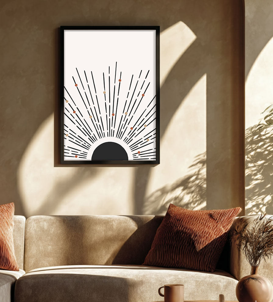 Raggio – Radiant Wall Painting