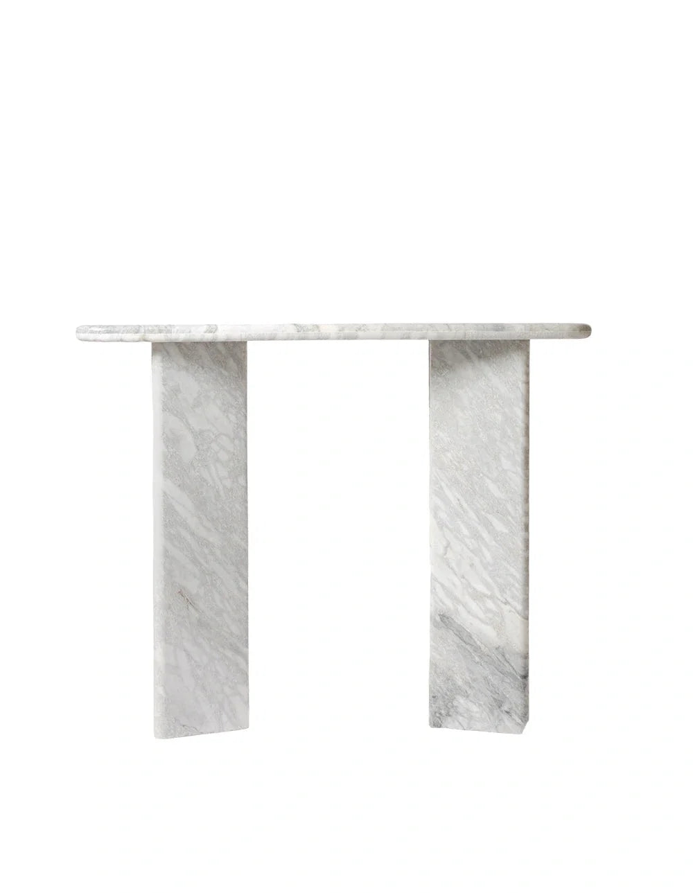 Orml - Grey Italian Marble Console Table