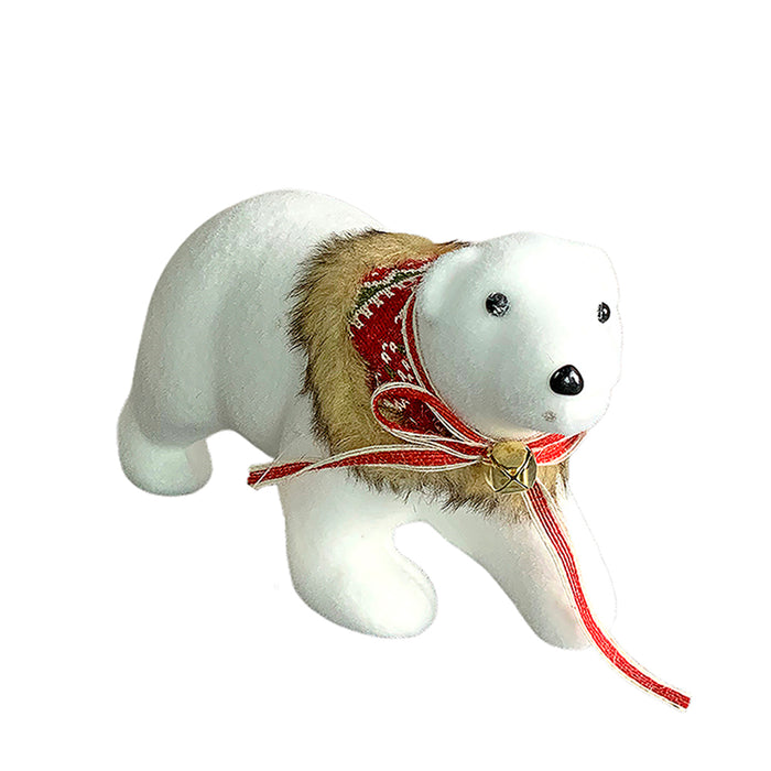 Snow Polar Bear, Christmas winterland Décor and Christmas Decoration