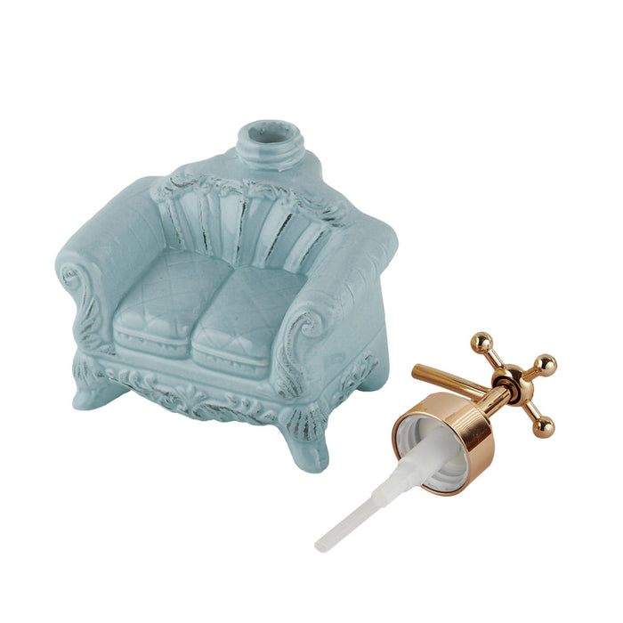 Vintage Sofa Soap Dispenser | Retro Couch Soap Pump & Holder