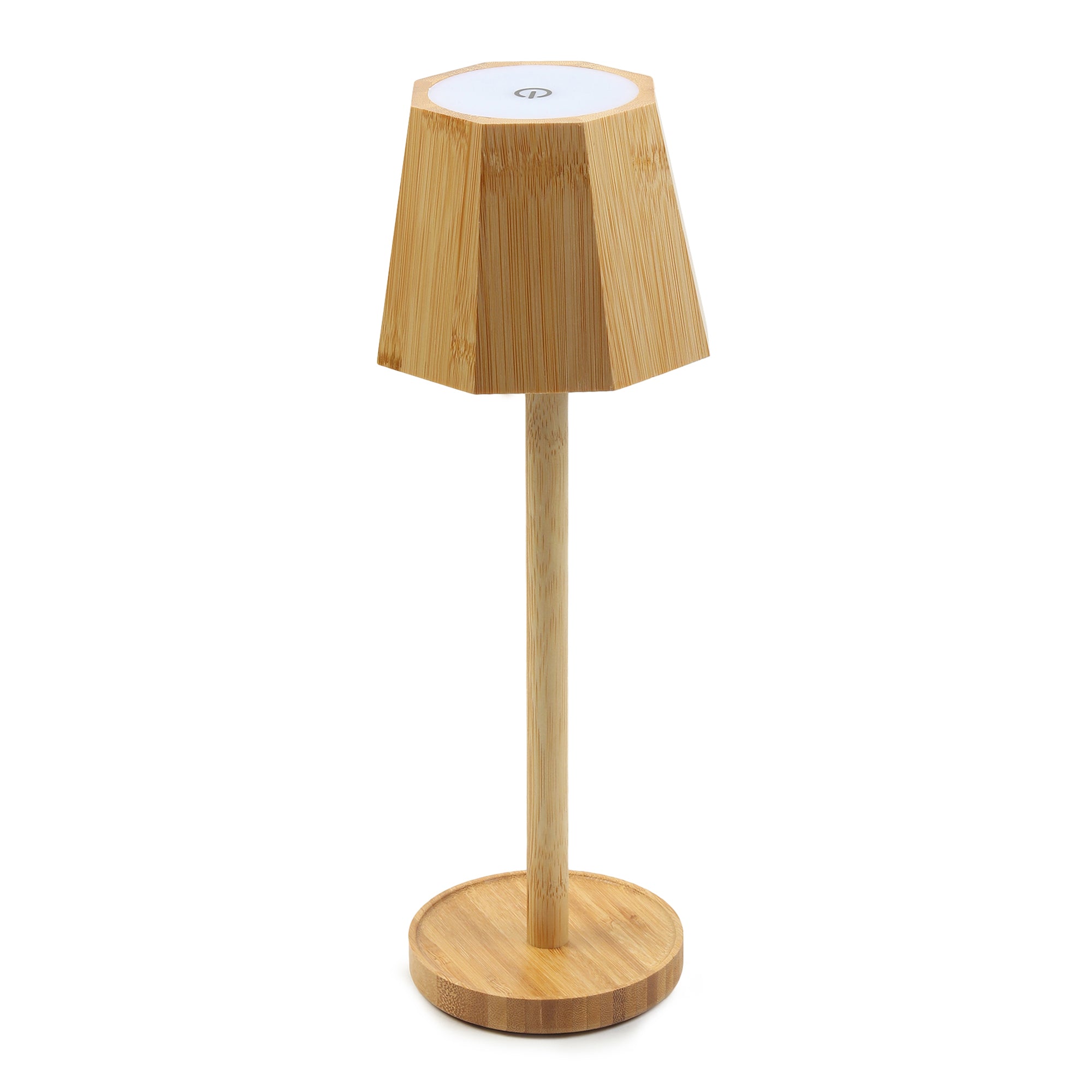 Ellis Wood Lamp | Bamboo