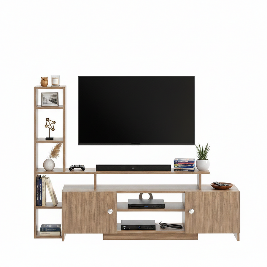 TV Unit for 55 Inch TV with Storage - Turin