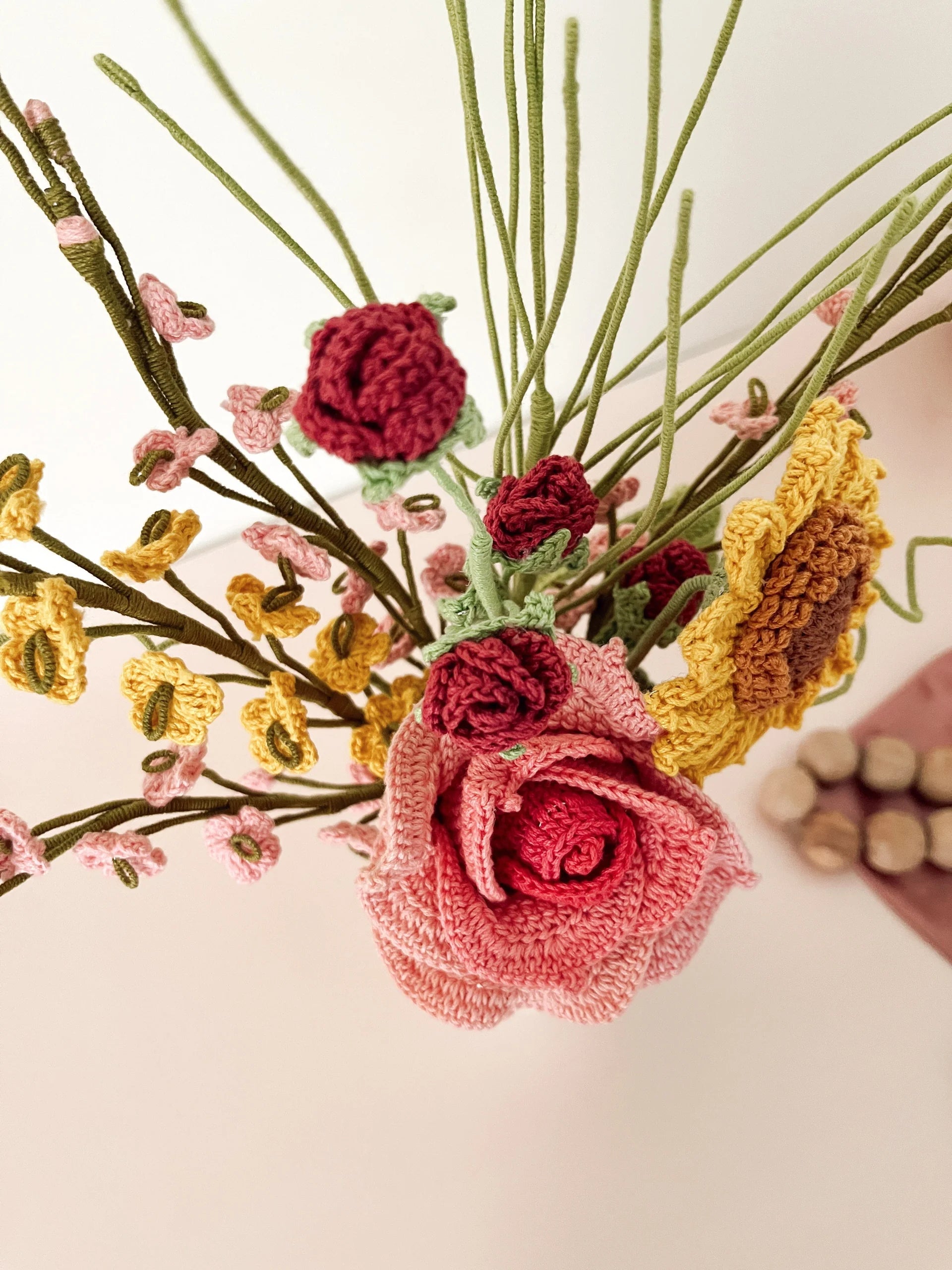 Crochet Timeless Garden - multicolour