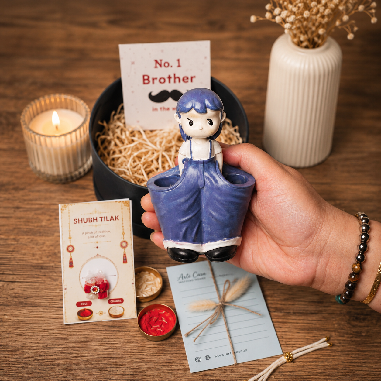 Office Hero Rakhi Gift Hamper