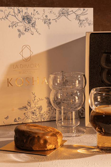 Sosia Glassware for Serving Juice & Wine | Elegant Gift Set