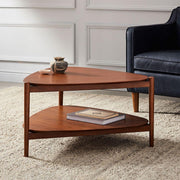 Bella Triod Coffee Table for Living Room | Solid Mango Wood Center Table