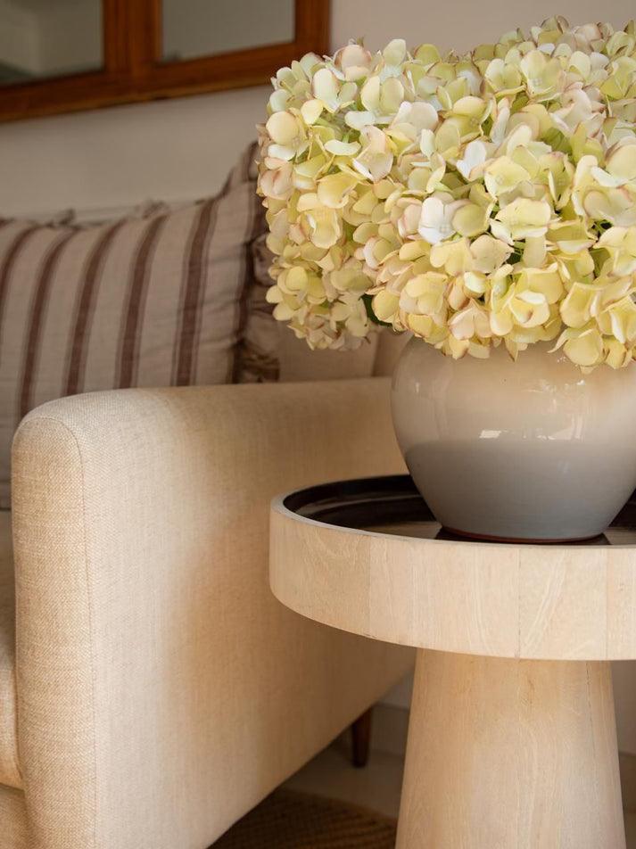 Spazio Mango Wood Side Table  for Living Room | Corner Table | Premium End Table