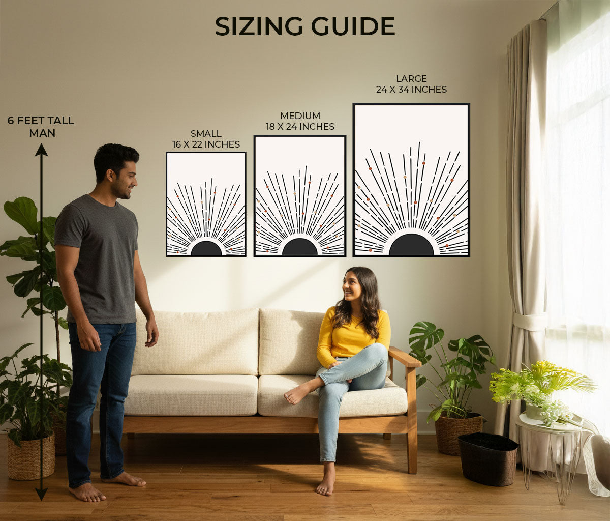 Raggio – Radiant Wall Painting
