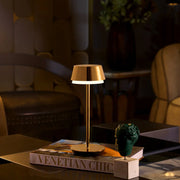 Mercury Cordless LED Table Lamp for Living Room | Rechargeable Dimmable Table Lamp with Touch Control