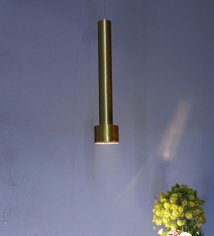 Gold Iron Hanging Light | Inbuilt LED |  Veyra