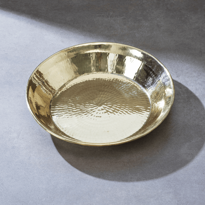 Brass Paraat for Dough Atta Kneading | Thaal Pital Utensils