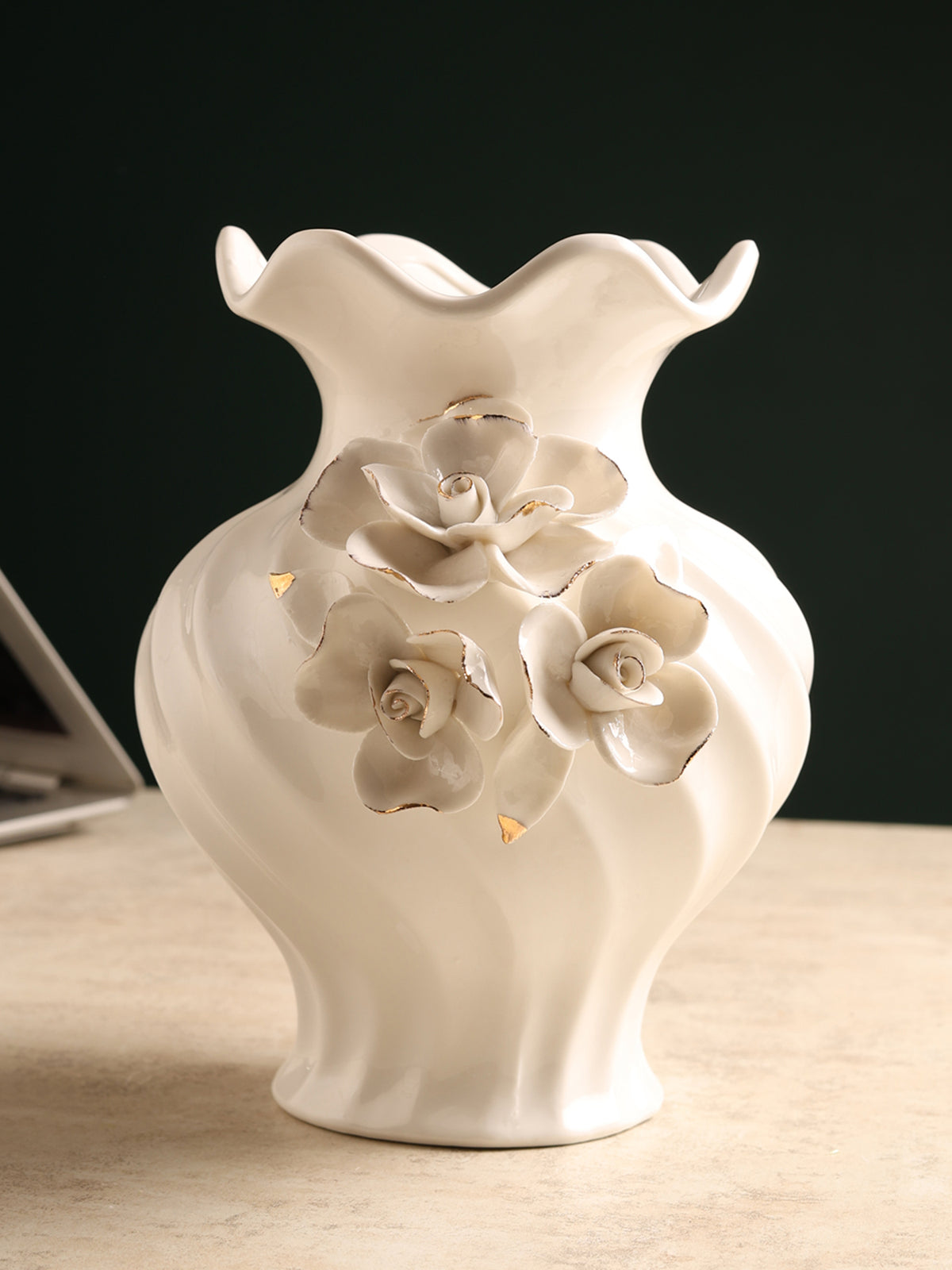 Odessa Fleur Porcelain Vase
