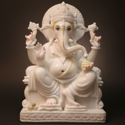 Ganesha 18" inch Lite paint in Face and hands