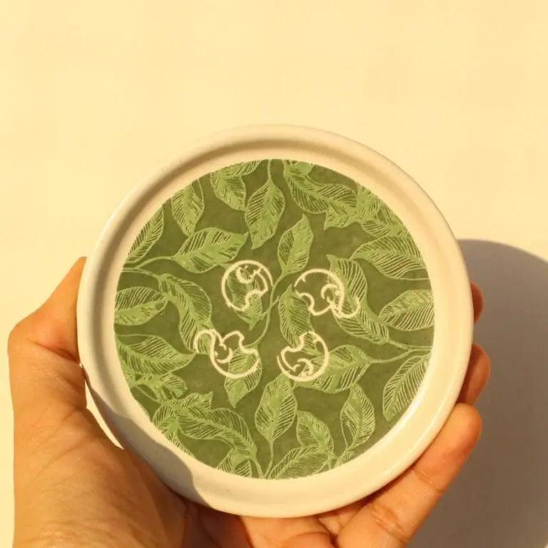 Elii Ceramic Coasters (Set of 4) |  Stoneware ceramic