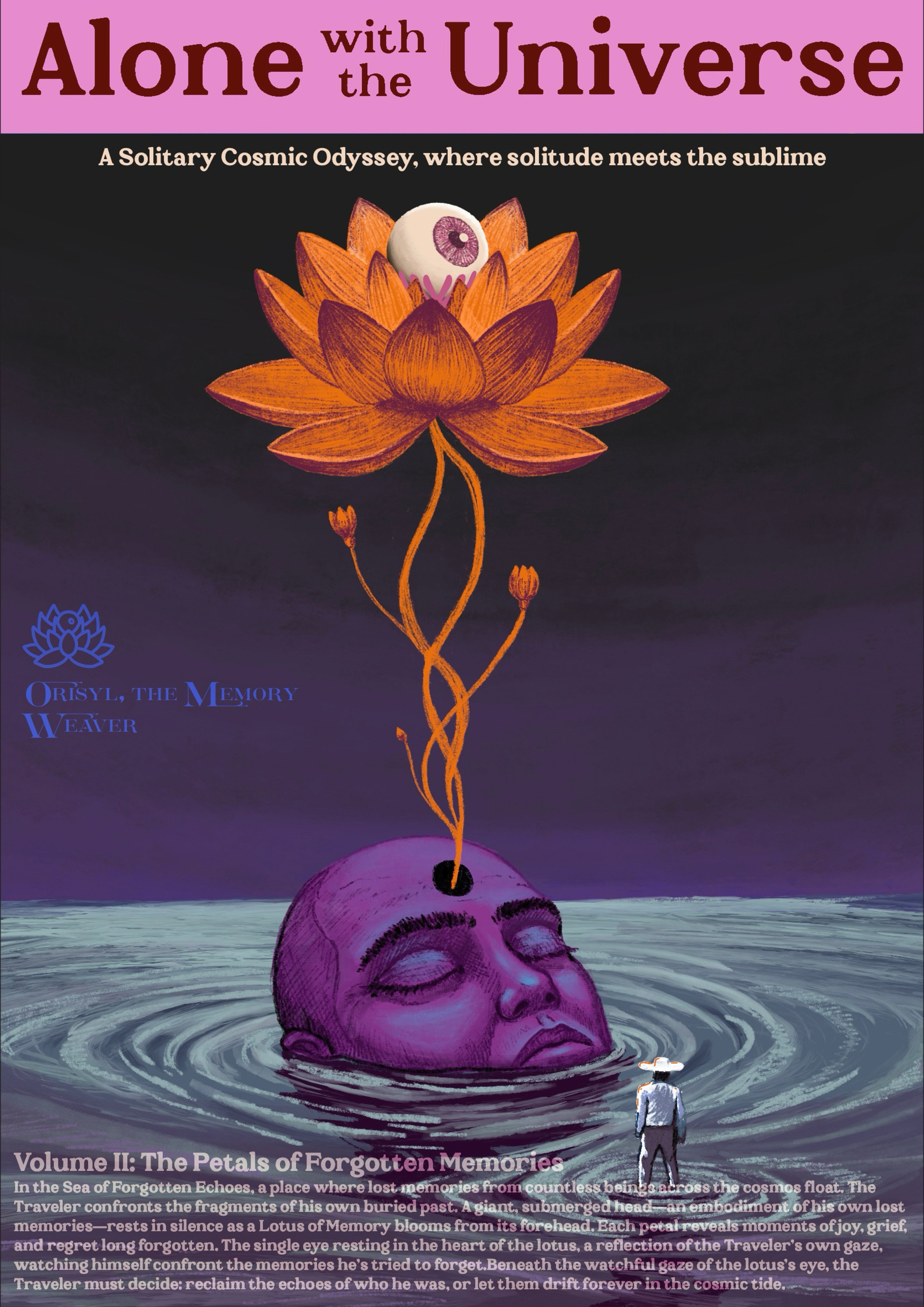 Alone with the universe (volume 2) framed artwork