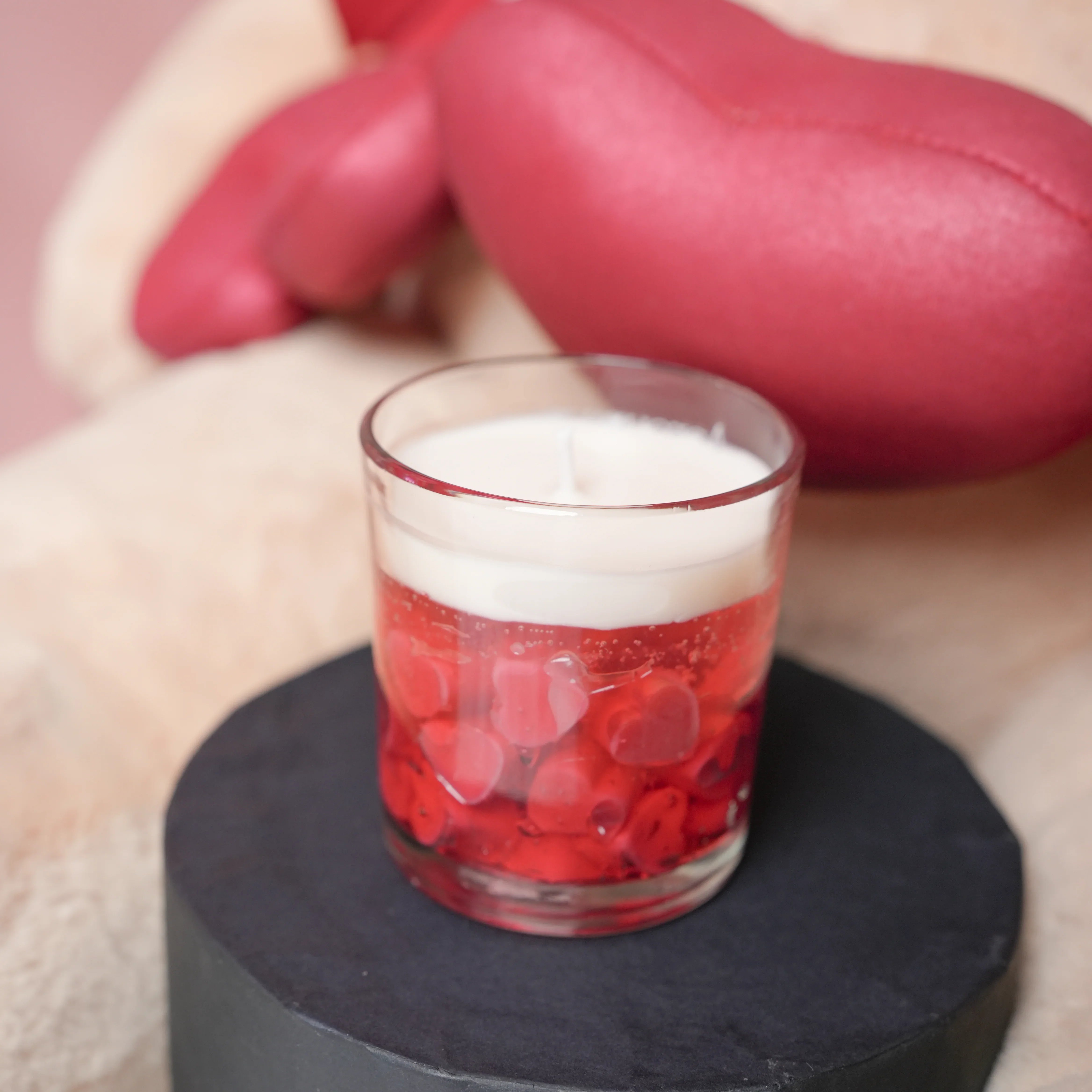 Scarlet Love Candle