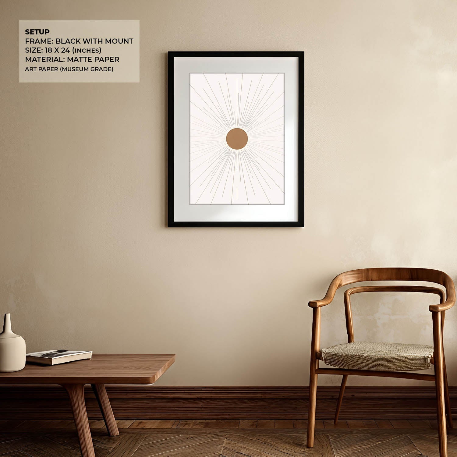 Radiant Wall Painting