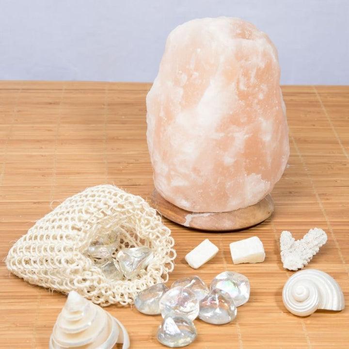 Natural Rock Shape Himalayan Salt Lamp | For Vastu Home Decor