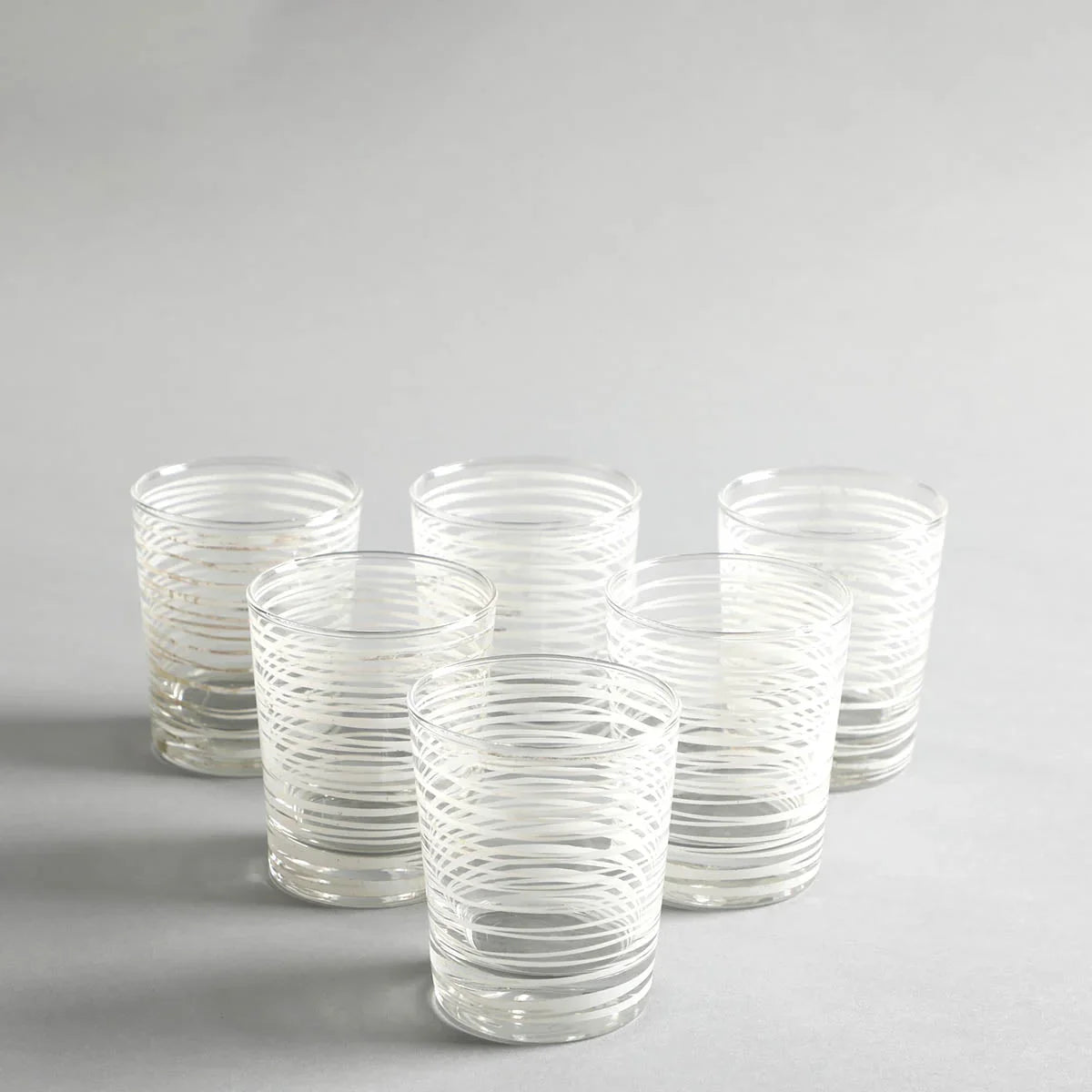 Mila Clear Drinking Glass Set Of 6