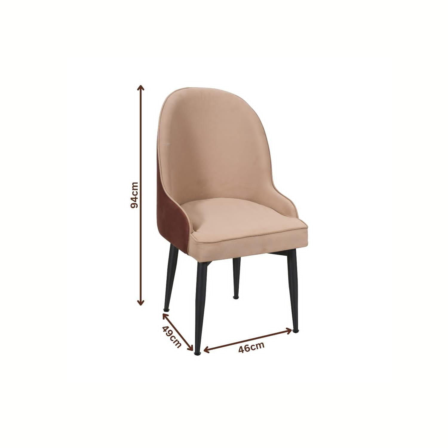 Kavvayi Dining Chair | Elegant Chair for Dining Room | Lounge Chair