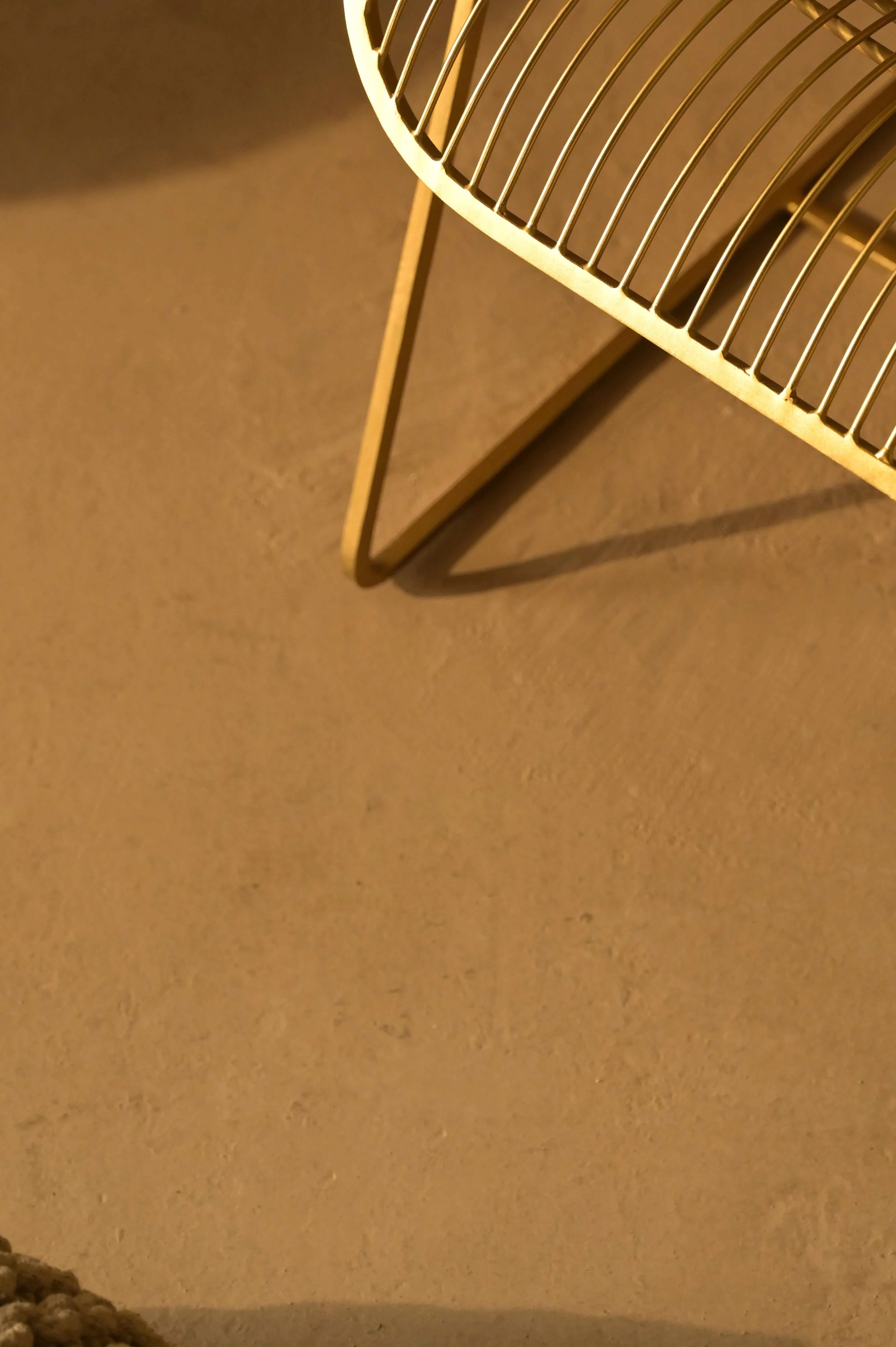 Lir Lounger Chair | Modern Gold Finish Lounge Chair for Living Room