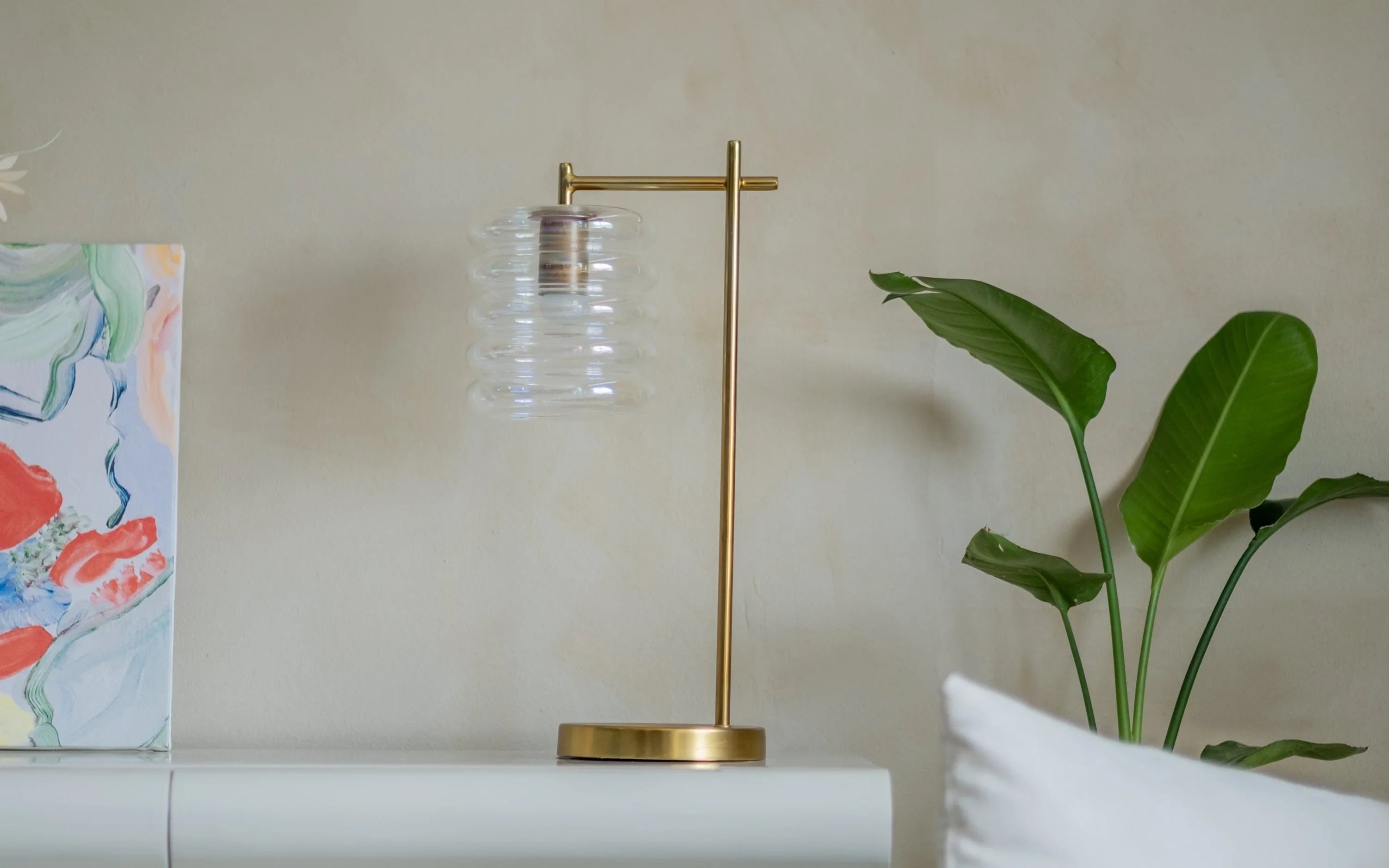 Unio Table Lamp | Mild Steel and Glass