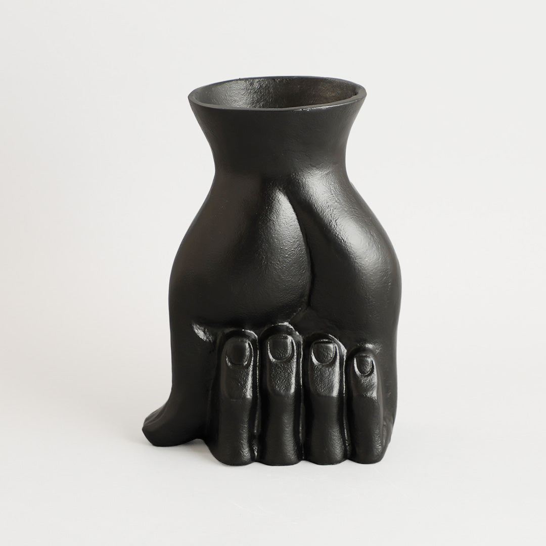 Angus Black Vase