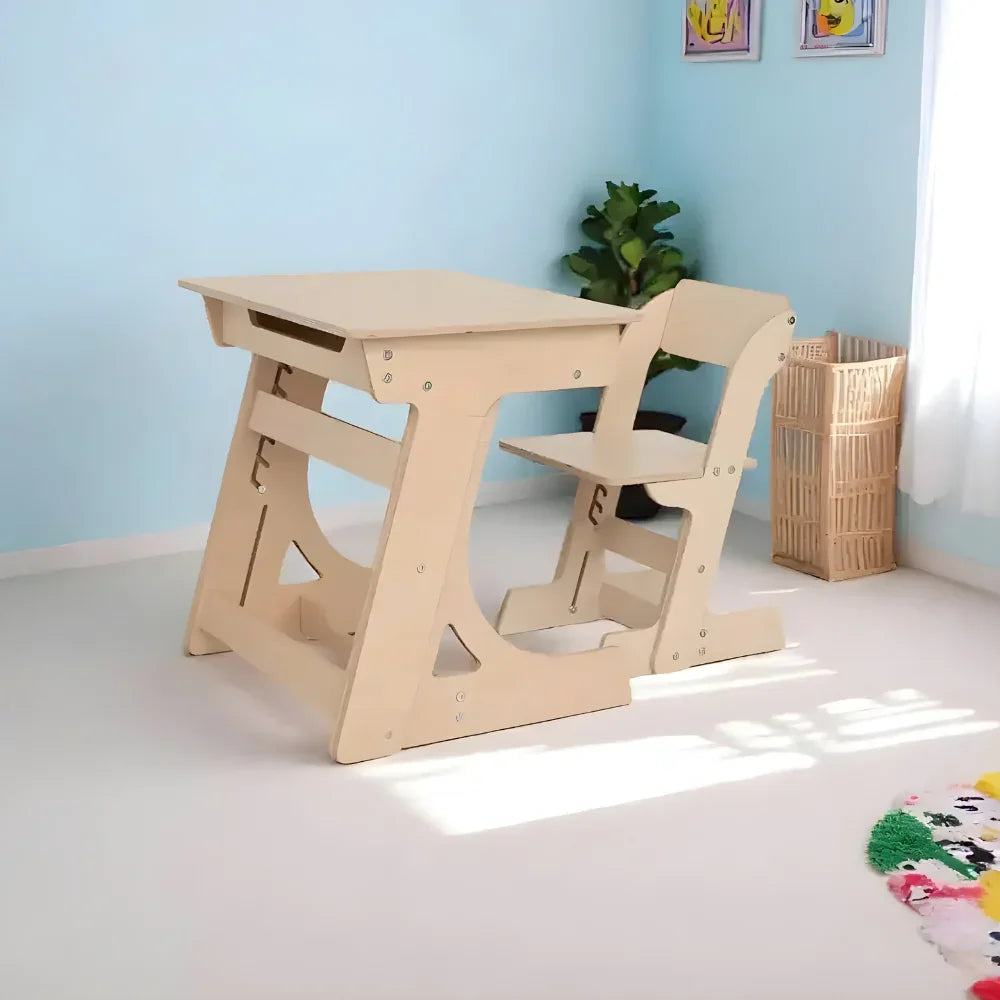 Premium Study Table & Chair Set for Kids Study Furniture for Home Learning