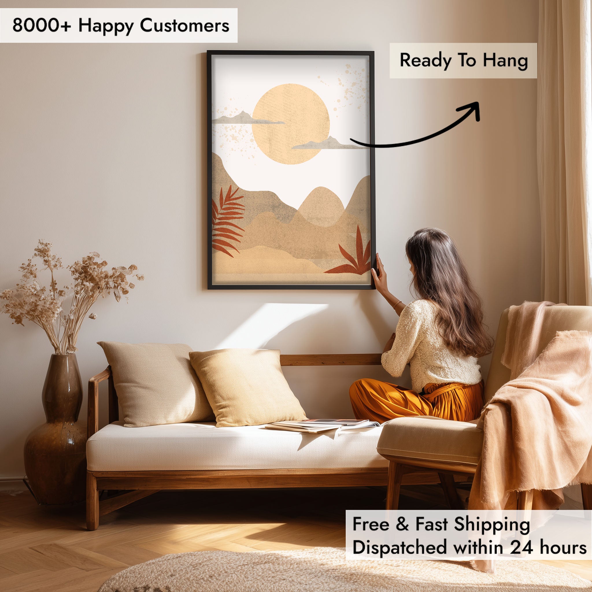 Dawn – Soft Morning Glow Wall Painting