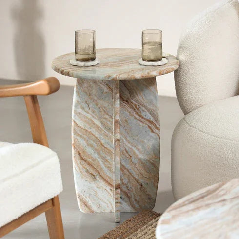 Raio Jupiter Marble Table | Luxury Marble Coffee Table for Living Room