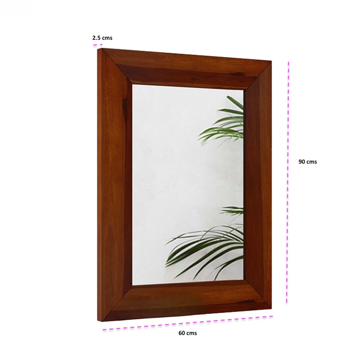 Neptune Mirror | Sheesham Wood, Mirror and Mdf