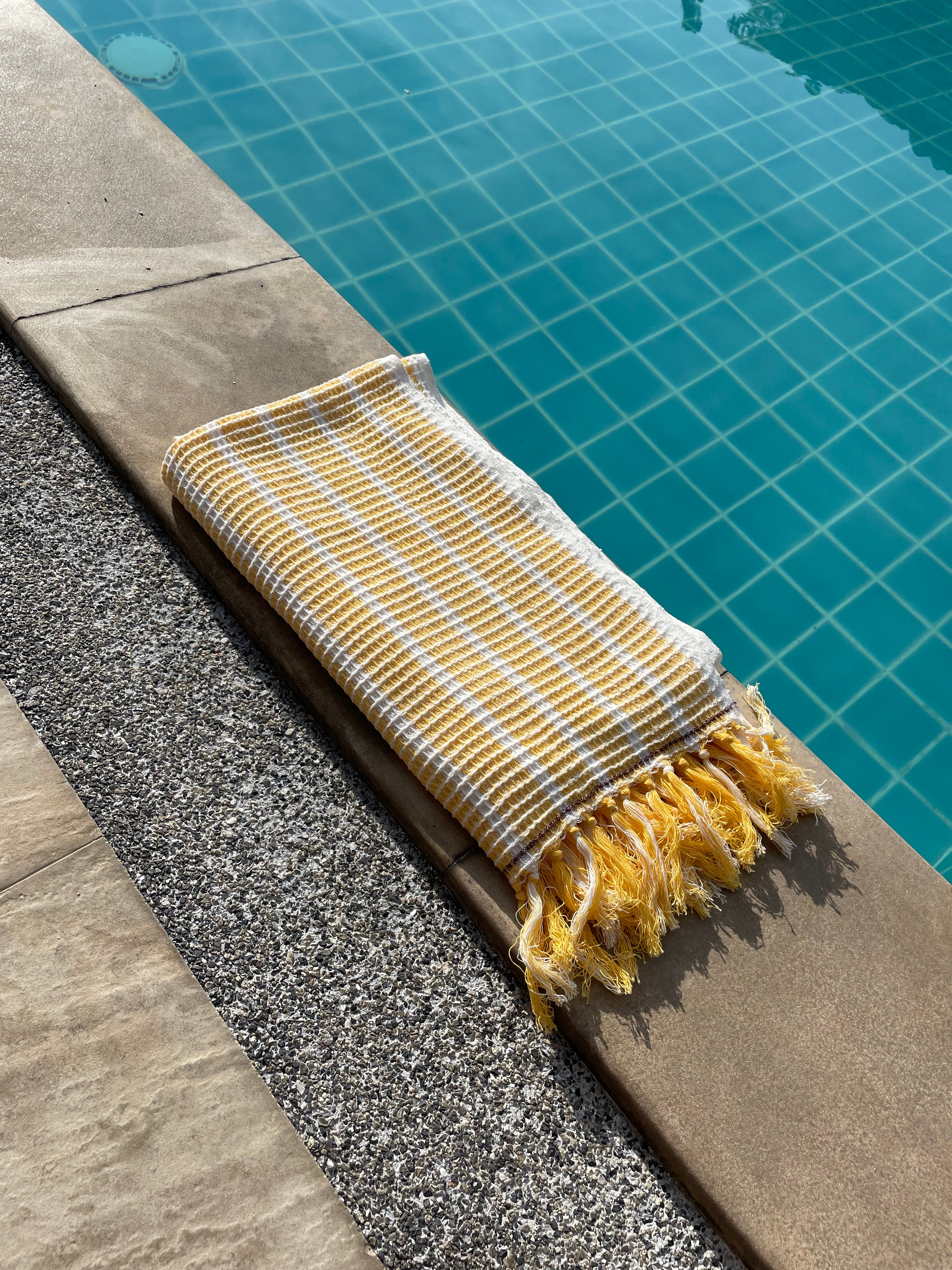 Lemon Fluff | Bath Towel | Handloom Cotton