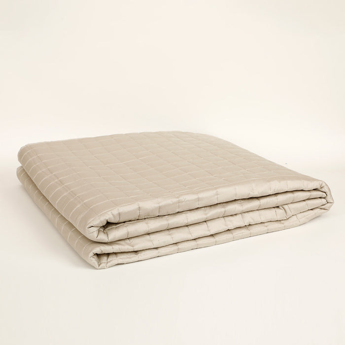 Quilted Reversible Bedspread Set