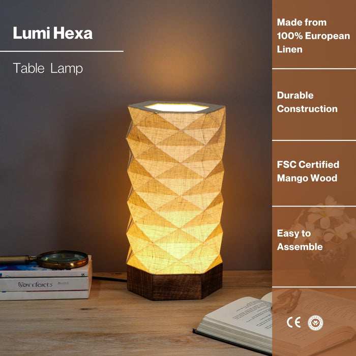 Lumi Hexa Table lamp