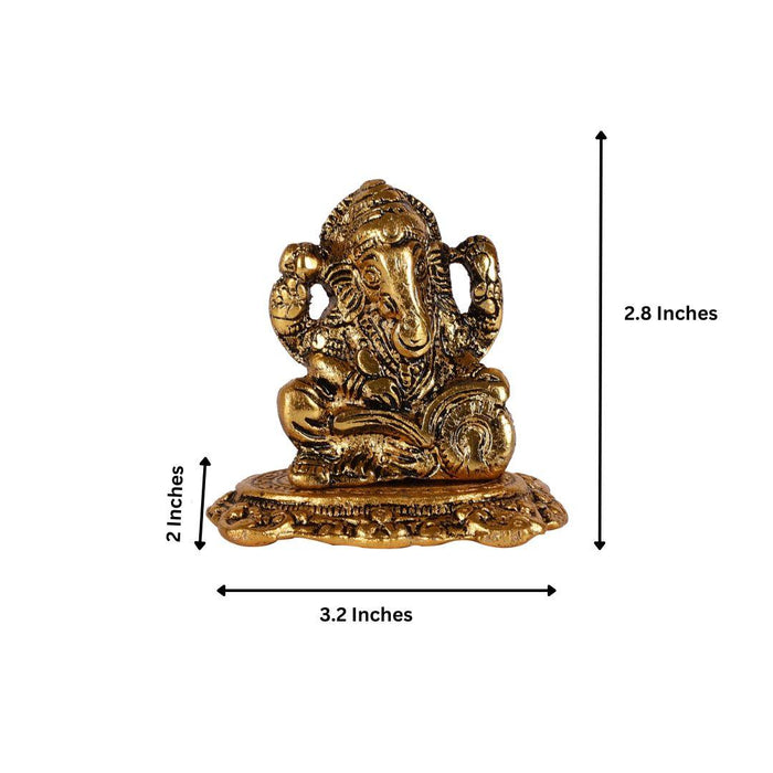 Writing Statue Lord Ganesh Writing Statue - IKIRU
