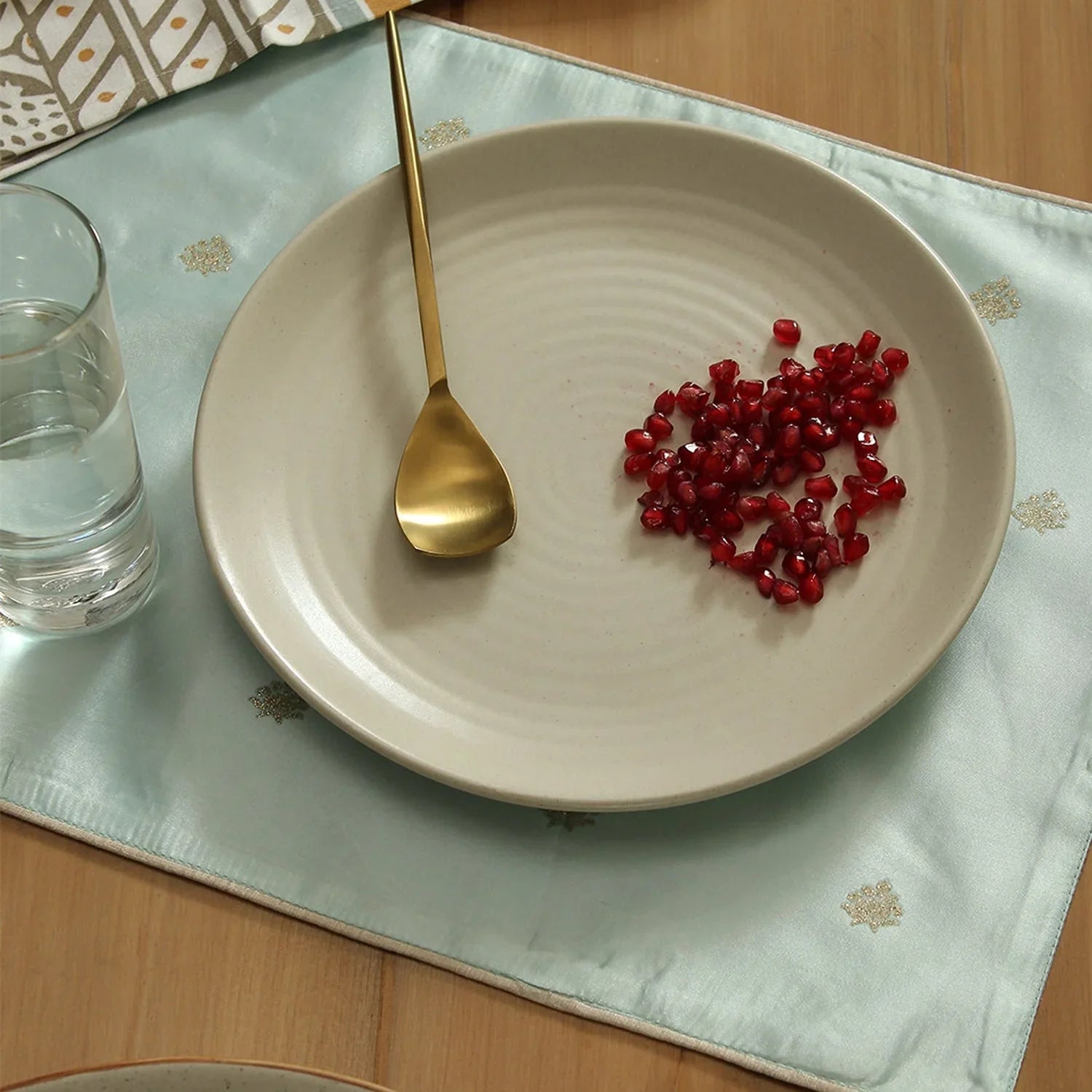 Suraj Pole Placemats In Green Colour