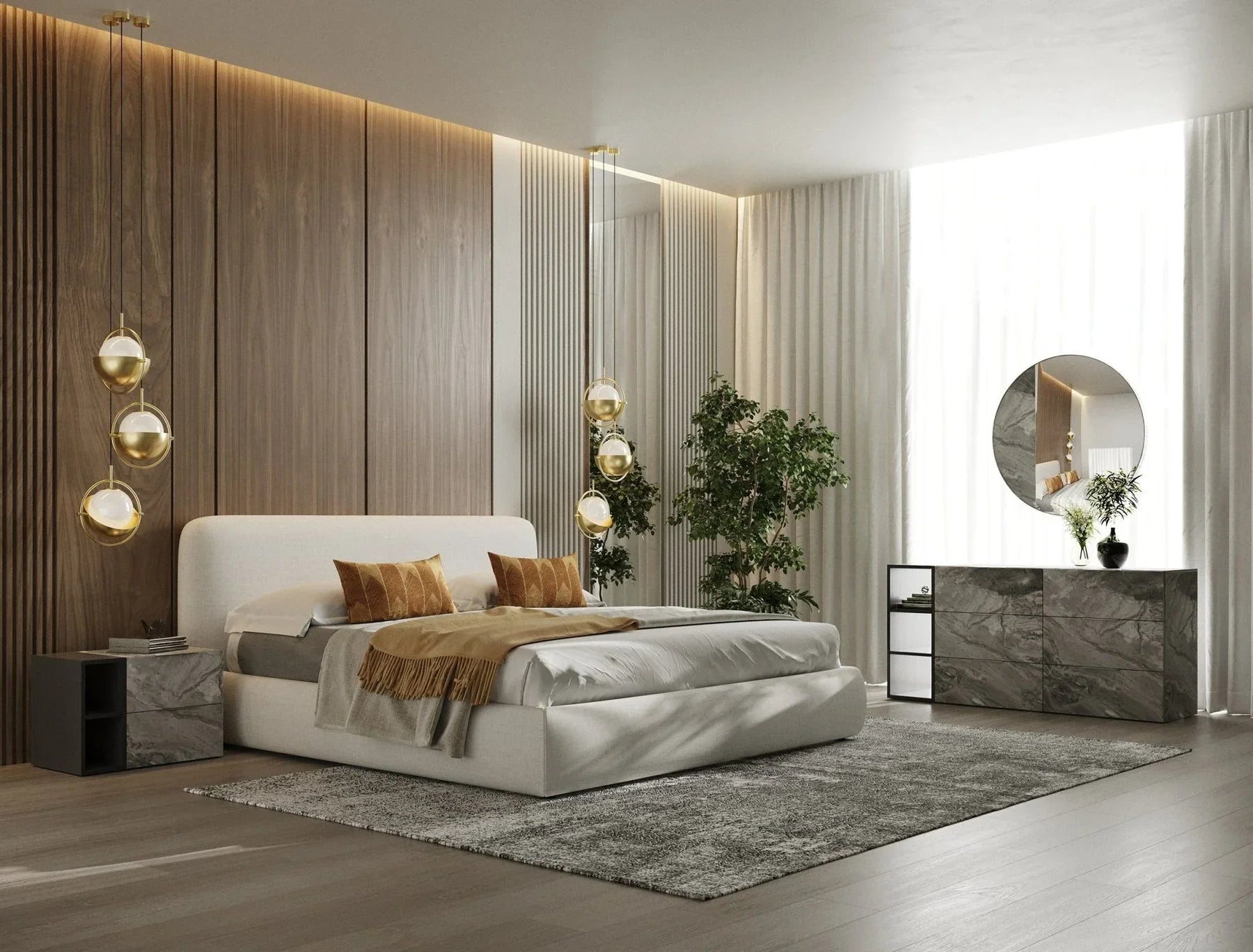 Heath Upholstered Bed