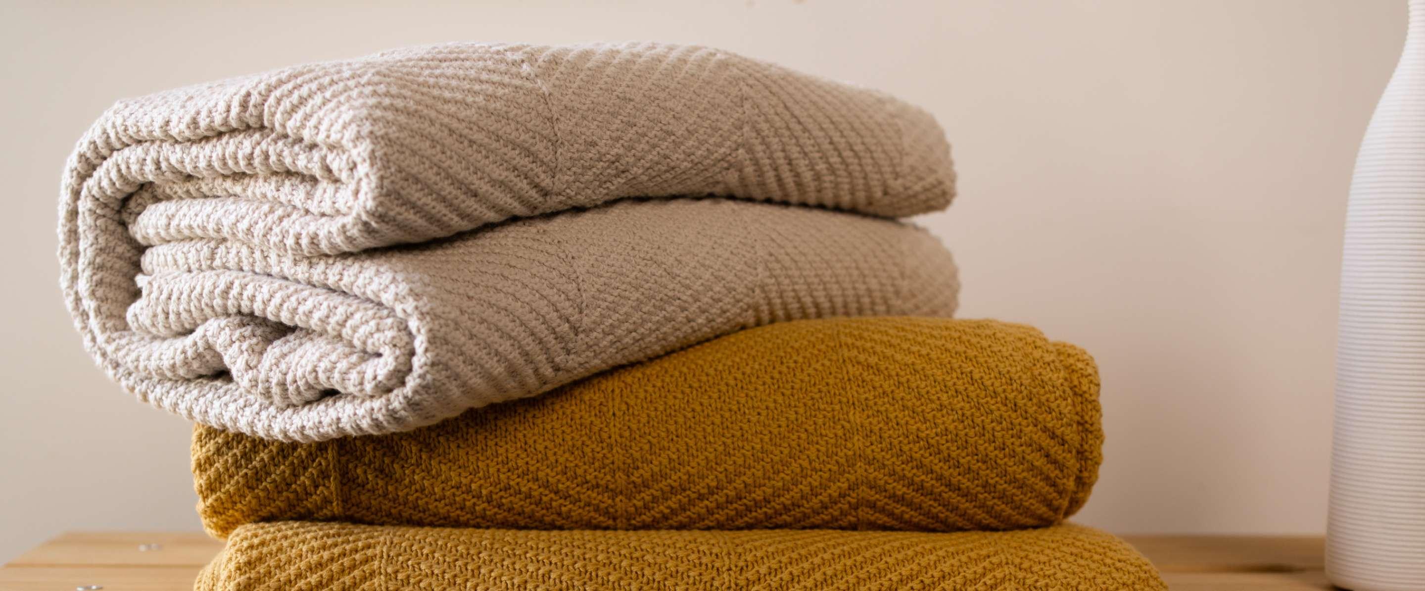 Sienna Cotton Knitted Throw