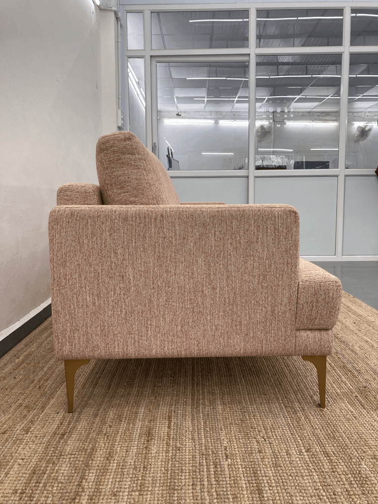 Agnes sofa | Fabric Upholstery, Metal