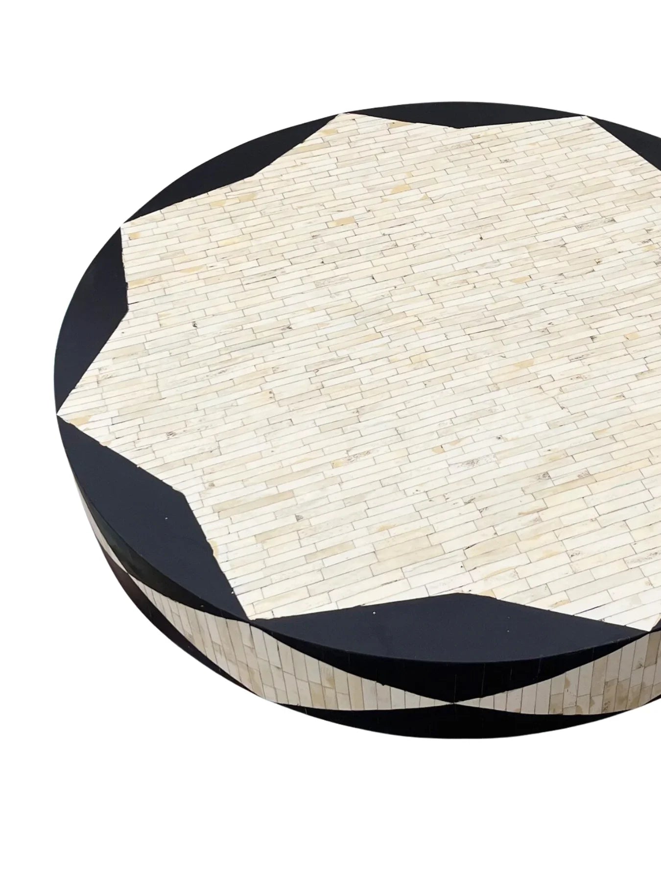 Philly Inlay Round Coffee Table -Eliza