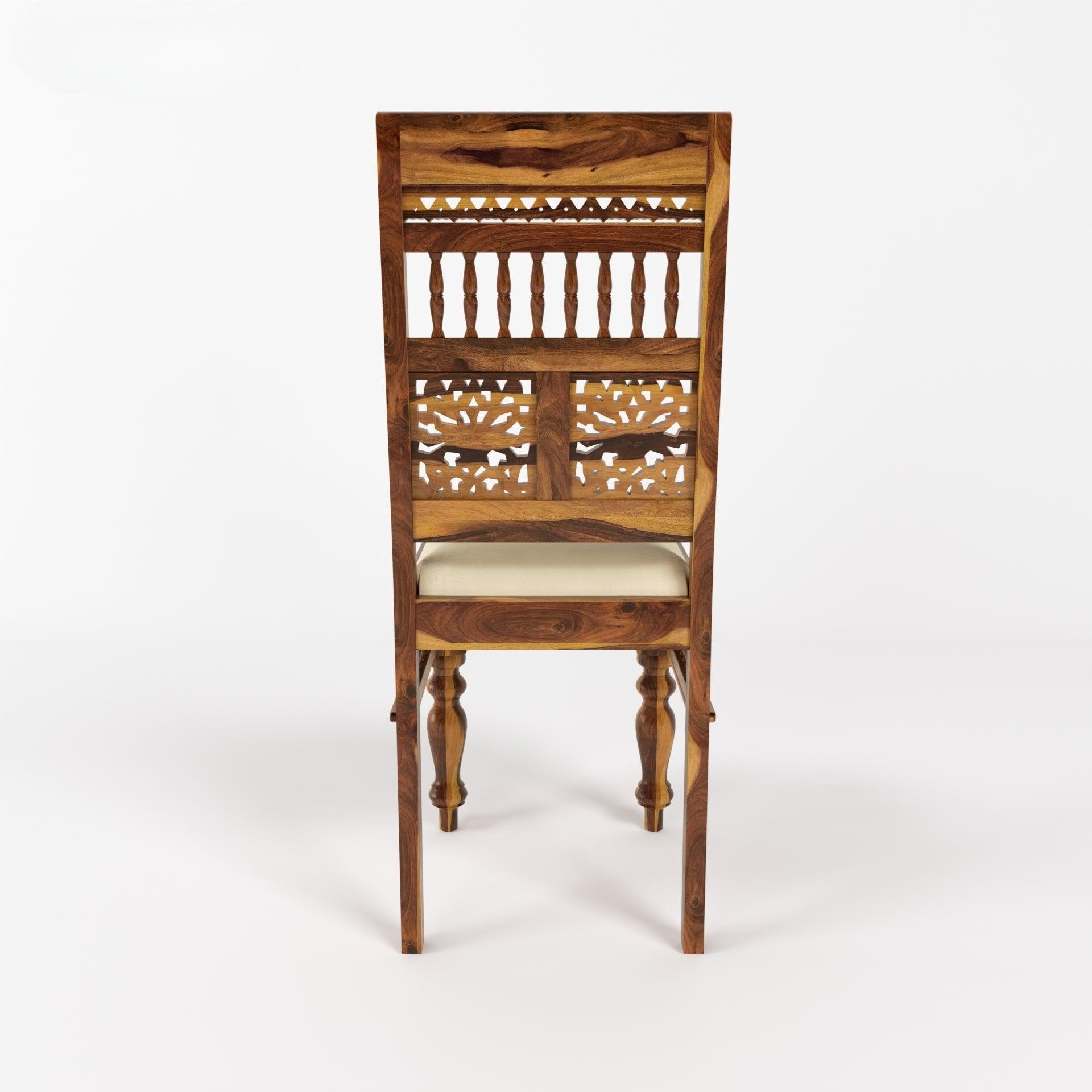 Rinika Dining Chair Set of 2 | Wooden Dining Chairs for Dinner Room